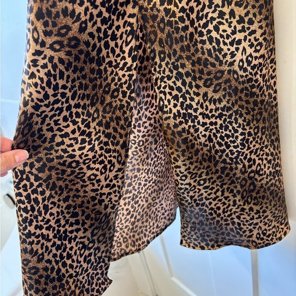 VINTAGE SATIN & VELVET GILLIGAN  & O MALLEY SLIP DRESS NIGHTGOWN LINGERIE sz L - Picture 3 of 7